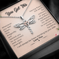 You Got This Dragonfly Necklace | Encouragement Dragonfly Necklace Gift, Necklace to Mom, Sister, Wife, Girlfriend, Mentor, Daughter