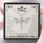 10th birthday dragonfly necklace | Happy 10th Birthday Gift for your daughter, sister, niece, cousin, granddaughter on her 10th birthday