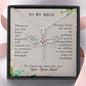 To My Niece from Aunt, I Will Always Be There Dragonfly Necklace | Gift for Niece from Aunt | Graduation, Birthday