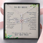 To My Niece from your uncle, I Will Always Be There Dragonfly Necklace | Gift for Niece from Uncle | Birthday, Graduation