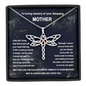 In Loving Memory Of Your Amazing Mother Dragonfly Necklace | Mom Memorial Necklace | Loss of Mother Gift | Mother Loss Sympathy Gift