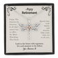 Happy Retirement Gift Enjoy The Sunrises Dragonfly Necklace | Retirement Necklace for Women: Colleagues, Leave Job, Jewelry from Coworkers