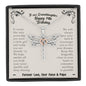 To Our Granddaughter Happy 14th Birthday Dragonfly Necklace | 14th Birthday Gift From Nana & Papa | Granddaughter 14th Birthday Gift