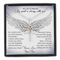 From My Son In Heaven Dragonfly Necklace | Son Memorial Necklace | Loss of Son Gift | Son Loss Sympathy Gift