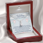To my Future Grandma Alluring Beauty Necklace| First Time Grandma Gift| Gift for New Grandma| Cant Wait to Meet You Gift from Pregnant Daughter, Daughter-in-law