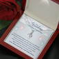 To my Future Grandma Alluring Beauty Necklace| First Time Grandma Gift| Gift for New Grandma| Cant Wait to Meet You Gift from Pregnant Daughter, Daughter-in-law