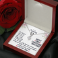 To My Mommy From Baby Happy First Christmas Together Alluring Necklace | New Mommy, First Time Mom Gift, New Mom Gift Jewelry, Gift for New Mom Necklace