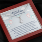 To my Future Grandma Alluring Beauty Necklace| First Time Grandma Gift| Gift for New Grandma| Cant Wait to Meet You Gift from Pregnant Daughter, Daughter-in-law
