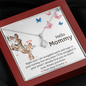 Hello Mommy Alluring Beauty Necklace| First Time Mom Gift| Gift for New Mom| Love, From your Tummy| Giraffe Themed Gift| Baby Shower Gift