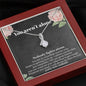 You Aren't Alone Cancer Support Necklace | Surgery, Cancer Patient, Sick Friend Care Package