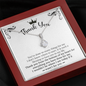 Thank you Alluring Beauty Necklace| Thank you gift for Her| Thank you gift for Friend, Sister, Mom, Teacher, Role Model