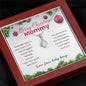 Mommy To Be Merry Christmas Necklace From Baby Bump