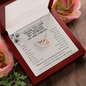Funny Mother in Law Gift Interlocking Hearts Necklace | Mothers Day Gifts for Mother in Law - Mother in Law Wedding Gift