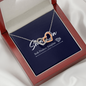 Interlocking Hearts Template