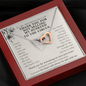 Funny Mother in Law Gift Interlocking Hearts Necklace | Mothers Day Gifts for Mother in Law - Mother in Law Wedding Gift
