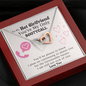 To My Hot Girlfriend You'Re My Only Booty Call Interlocked Heart Necklace | Sarcastic Funny Valentine's Gift For Her