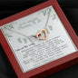 Customized Mommy To Be Love From Baby Bump Heart Necklace