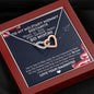 To My Military Mommy, Distance Means So Little Necklace, Military Mom Gift from Daughter