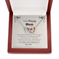 To My Mom I Am Grateful For You Necklace | Mom Gift From Son and Daughter | Mothers Day Gift