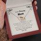 To My Mom I Am Grateful For You Necklace | Mom Gift From Son and Daughter | Mothers Day Gift