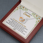 To My Amazing Cousin On Your Wedding Day | Interlocking Hearts Necklace | Bridal Shower Gift for Cousin|