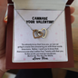 Cannabe Your Valentine Interlocked Hearts Necklace
