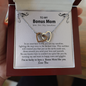 To My Bonus Mom You Are My Sunshine Necklace | Step-Mom Gift From Son | Step-Mom Gift From Daughter | Mothers Day Gift