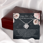Happy Mother's Day To My Beautiful Wife Love Knot Necklace | Mother's Day Gift For Wife