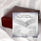As I Sit in Heaven Love Knot Necklace, Loss of Dad Gift Memorial Gift | In Memory of Father | Sympathy Loss of Father Gift | Father Memorial Gift