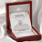 To My Amazing Mom On My Wedding Day Love Knot Necklace Gift / Mother of the Groom Gift From Groom / Wedding Gift For Mom / Groom Gift To Mom
