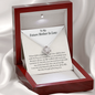 To My Future Mother-In-Law Love Knot Necklace Gift | Mother In Law Wedding Gift From Bride | Mother of the Groom Necklace | Future Mother in Law Wedding Gift | Sentimental Gift For Mother-In-LawTo My Future Mother-In-Law Love Knot Necklace Gift | Mother I