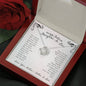 To Our Future Daughter-In-Law Welcome To The Family Love Knot Necklace,To Our Daughter-In-Law Gift On Wedding Day