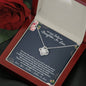 To Our Future Daughter-In-Law Love Knot Necklace, To Our Daughter-In-Law Gift On Wedding Day