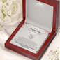 To My Amazing Mom On My Wedding Day Love Knot Necklace Gift / Mother of the Groom Gift From Groom / Wedding Gift For Mom / Groom Gift To Mom