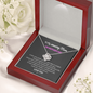To My Amazing Mom In This Crazy World We Have Each Other Love Knot Necklace | Gift to Mom from Daughter/Son | Mother's Day Gift to Mom