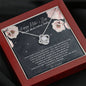 Happy Mother's Day To My Beautiful Wife Love Knot Necklace | Mother's Day Gift For Wife