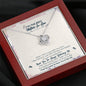 To The Best Mother-In-Law, Thank You For Welcoming Me Love Knot Necklace