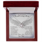 As I Sit in Heaven Love Knot Necklace, Loss of Sister Gift Memorial Gift | In Memory of Sister | Sympathy Loss of Sister Gift | Sister Memorial Gift