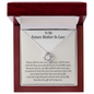 To My Future Mother-In-Law Love Knot Necklace Gift | Mother In Law Wedding Gift From Bride | Mother of the Groom Necklace | Future Mother in Law Wedding Gift | Sentimental Gift For Mother-In-LawTo My Future Mother-In-Law Love Knot Necklace Gift | Mother I