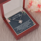 To My Amazing Sister In Law On Your Wedding Day Love Knot Necklace | Sister in Law Wedding Gift, Sister in Law Necklace