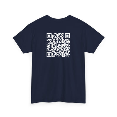Fuck You QR Code Back Print Shirt, Funny Saying Shirt, Sarcastic Gift for Friends, Gift for Coworker, Adult Humor Tees