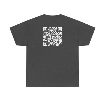 Fuck You QR Code Back Print Shirt, Funny Saying Shirt, Sarcastic Gift for Friends, Gift for Coworker, Adult Humor Tees