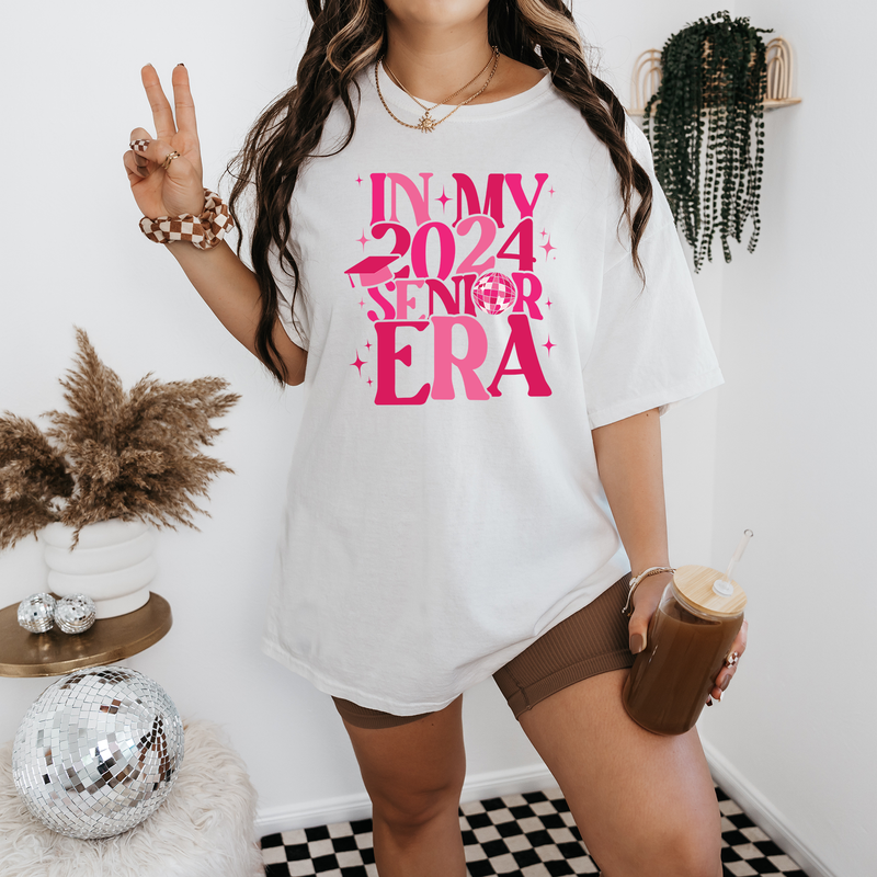 Custom 2024 Senior High School Graduation Shirt, In My 2024 Senior Era Shirt, College Fund Venmo, Education Fund Gift for Newly Graduates