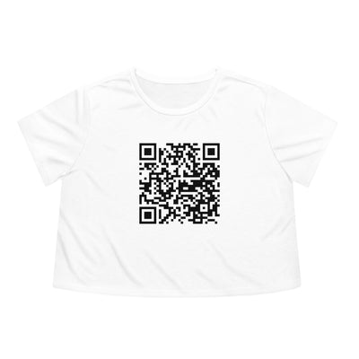 Fuck You QR Code Crop Top