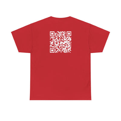 Fuck You QR Code Back Print Shirt, Funny Saying Shirt, Sarcastic Gift for Friends, Gift for Coworker, Adult Humor Tees
