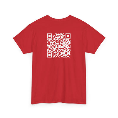 Fuck You QR Code Back Print Shirt, Funny Saying Shirt, Sarcastic Gift for Friends, Gift for Coworker, Adult Humor Tees