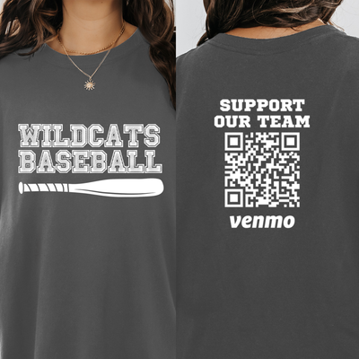 Personalized Baseball Team Shirt, Custom Vemmo Support Our Team Shirts, Baseball Team Name, Game Day Shirts