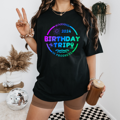 Personalized Birthday Trip Shirts, Custom Venmo Shirts, Girls Trip Shirts,  Birthday Party Shirt, Birthday Crew Travel Shirt, Gift for Her