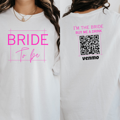 Personalized Bachelorette Party Shirt, Buy Bride A Drink Venmo Shirt, Bride to Be, Bach Crew Shirt, Bridesmaid Shirts, Bridal Party Shirts