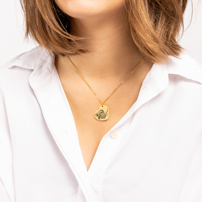 Personalized Rainbow Bridge Dog Heart Necklace, Loss of Dog memorial Jewelry, Dog loss gift, Pet memorial necklace, Pet sympathy Memorial Gift